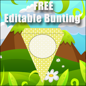 Free Editable Bunting - Classroom Decor
