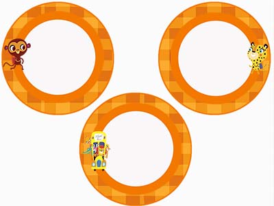 Orange Circles - FREE & Editable
